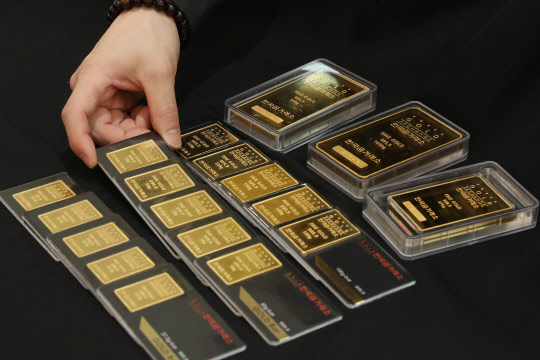 '금값 오름세 어디까지?'   연합뉴스